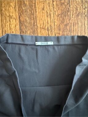 Wolford Black V-Neck Top with Clean Neckline
